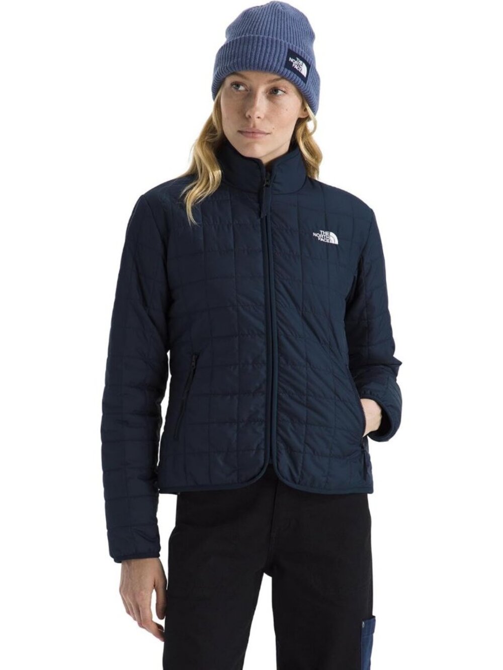 Insulated Women's Winter Jacket | Water-Repellent, Zip Pockets, Plus Size